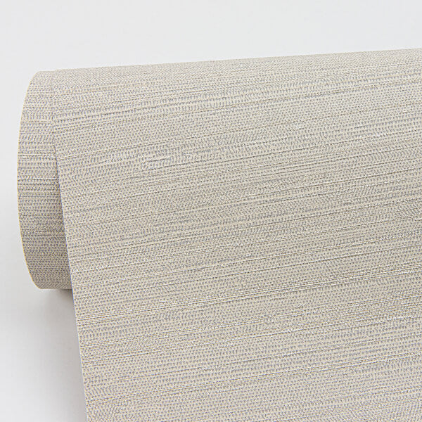 Aida Beige Horizontal Silk Wallpaper