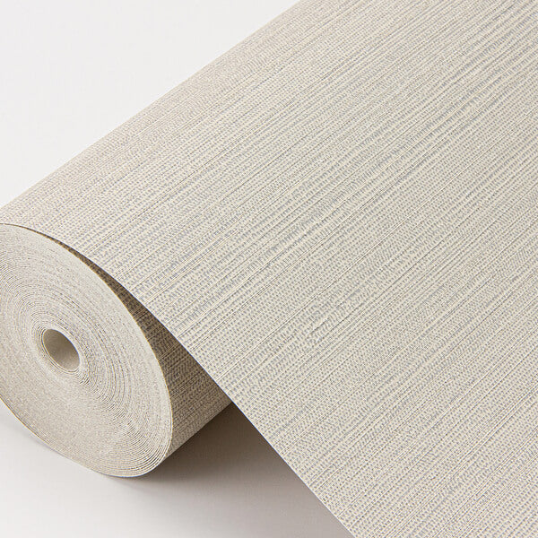 Aida Beige Horizontal Silk Wallpaper