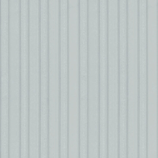 Zeta Light Blue Moire Stripe Wallpaper