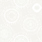 Sonnet Platinum Floral Wallpaper