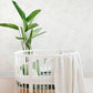 Sonnet Platinum Floral Wallpaper