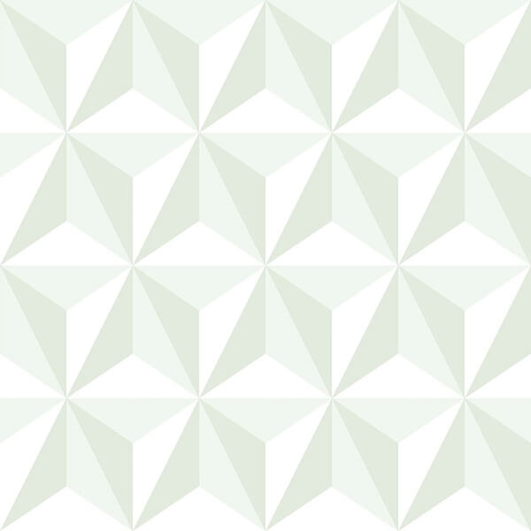 Adella Sage Geometric Wallpaper