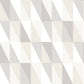 Inez Neutral Geometric Wallpaper