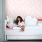 Amira Pink Stars Wallpaper