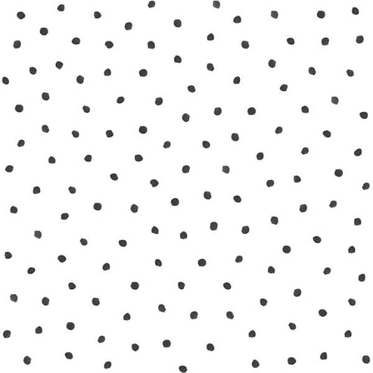 Pixie Black Dots Wallpaper