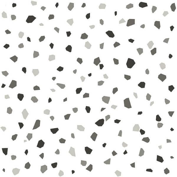 Ona Charcoal Terrazzo Wallpaper