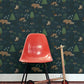 Finola Dark Blue Bears Wallpaper