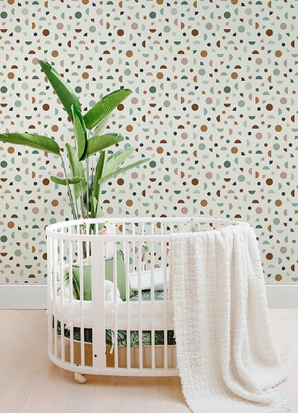 Marilee Multicolor Circles Wallpaper