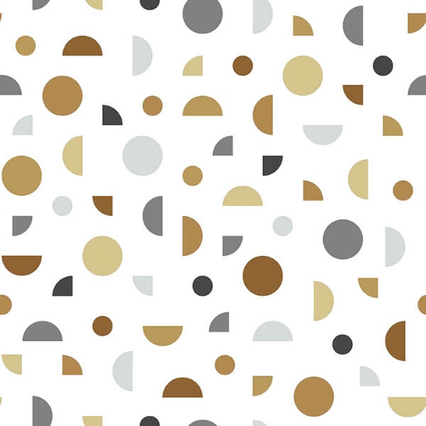 Marilee Neutral Circles Wallpaper