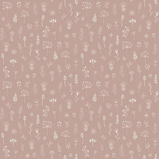 Tatula Rose Floral Wallpaper