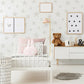 Amira Cream Stars Wallpaper