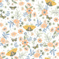 Zev Coral Butterfly Wallpaper