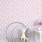 Bitsy Pink Woodland Wallpaper