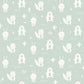 Bitsy Mint Woodland Wallpaper