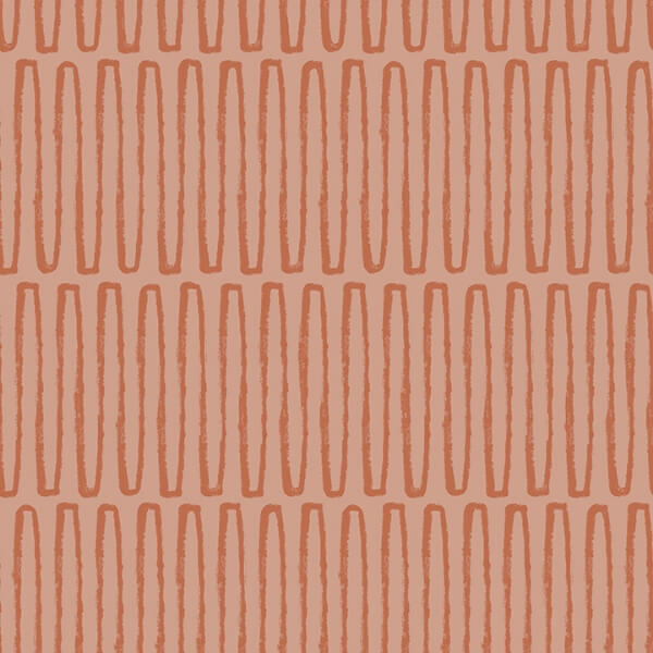 Lars Coral Retro Wave Wallpaper