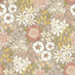Karina Neutral Wildflower Garden Wallpaper