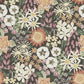 Karina Raspberry Wildflower Garden Wallpaper