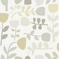 Juni Neutral Abstract Tulips Wallpaper