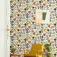 Juni Multicolor Abstract Tulips Wallpaper