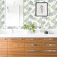 Lykke Green Textured Tree Wallpaper