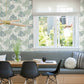 Lykke Green Textured Tree Wallpaper