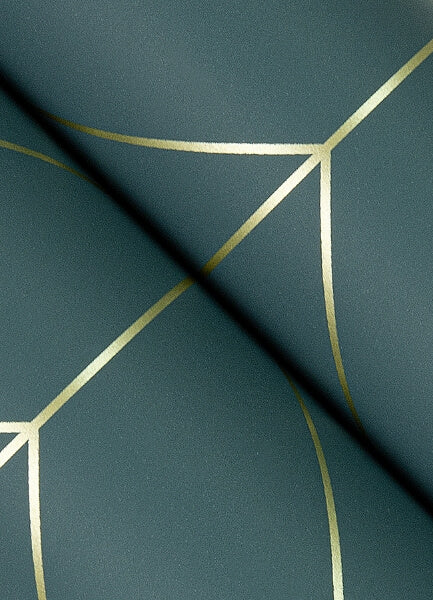 Sander Slate Geometric Wallpaper