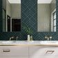 Sander Slate Geometric Wallpaper