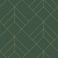 Sander Evergreen Geometric Wallpaper
