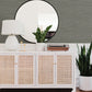 Malin Grey Faux Grasscloth Wallpaper