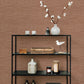 Malin Rust Faux Grasscloth Wallpaper