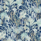 Kelp Garden Navy Tropical Reef Wallpaper