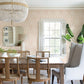 Helm Damask Blush Floral Medallion Wallpaper