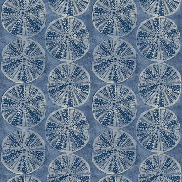 Sea Biscuit Blue Sand Dollar Wallpaper