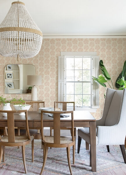 Sea Biscuit Peach Sand Dollar Wallpaper