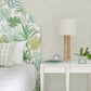 Wellen Aqua Abstract Rope Wallpaper