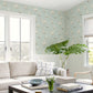 Leeward Aqua Sailboat Wallpaper