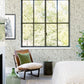Plumeria Grey Floral Trail Wallpaper