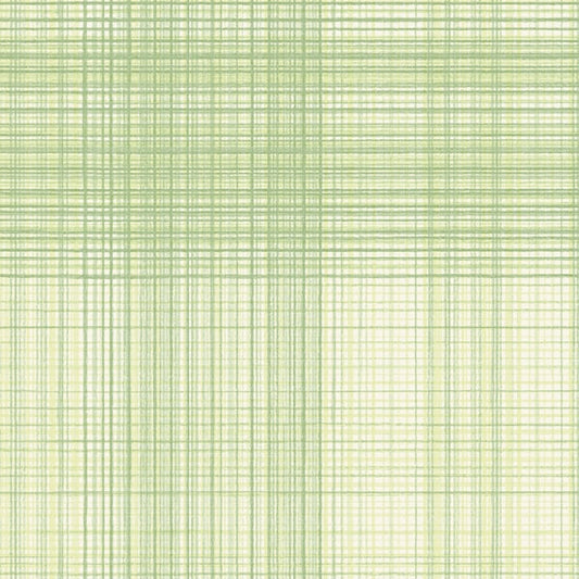 Madras Green Plaid Wallpaper