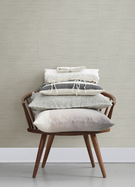 Spinnaker Grey Netting Wallpaper