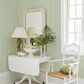 Sand Drips Green Painted Dots Wallpaper