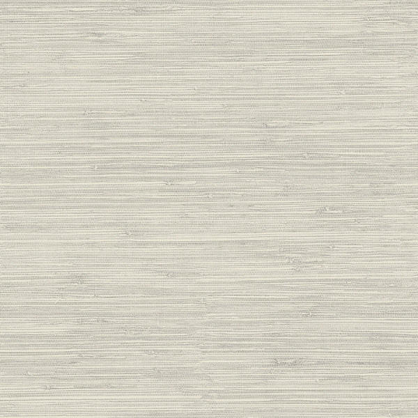 Grassweave Light Grey Imitation Grasscloth Wallpaper