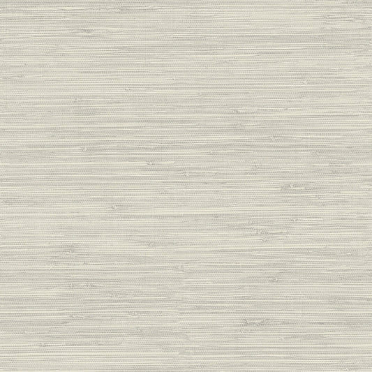 Grassweave Light Grey Imitation Grasscloth Wallpaper