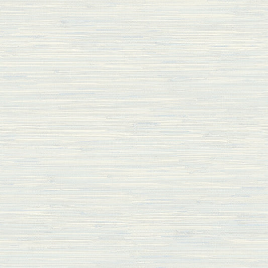 Grassweave Light Blue Imitation Grasscloth Wallpaper