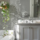Isidore Grey Scroll Wallpaper