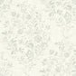 Isidore Aqua Scroll Wallpaper