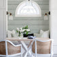 Morgan Seafoam Distressed Wood Wallpaper