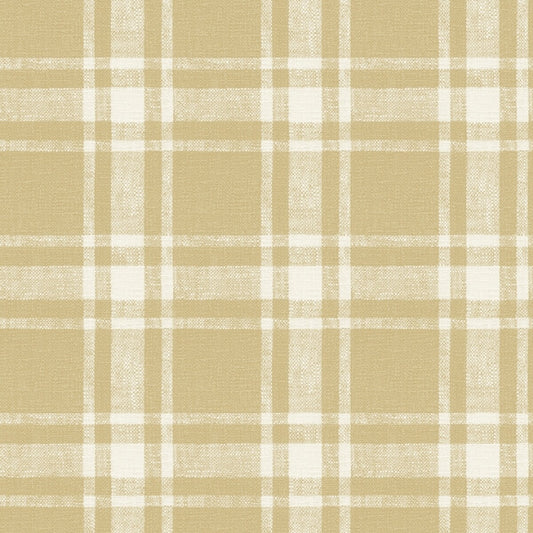 Antoine Wheat Flannel Wallpaper