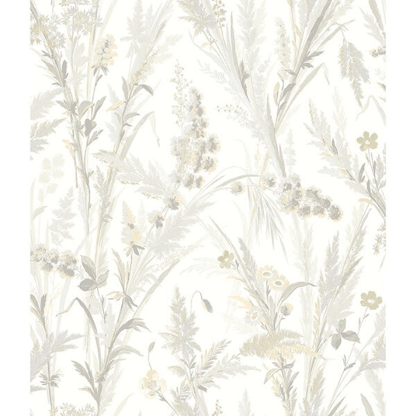 Hillaire Wheat Meadow Wallpaper