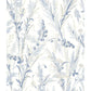 Hillaire Navy Meadow Wallpaper