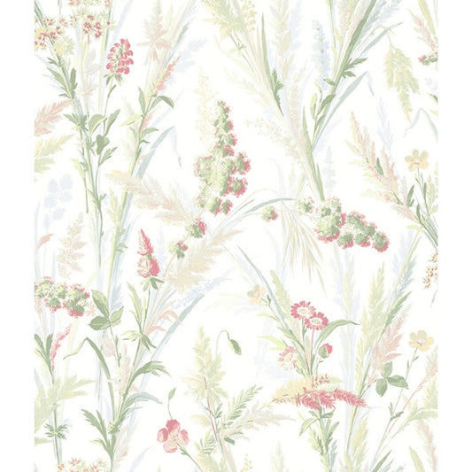 Hillaire Green Meadow Wallpaper